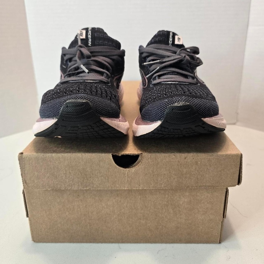 Brooks Glycerin 19 Ombré Black/Metallic Pink Women's- 6 US - Picture 2 of 7